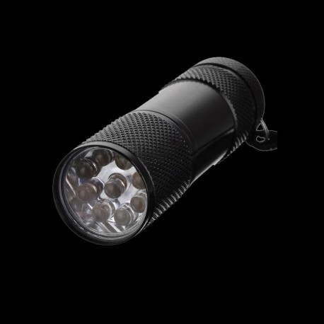 Linterna con 9 Leds de Luz Ultravioleta 9 cm