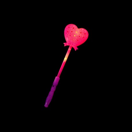Varita de Corazón Luz Led Intermitente