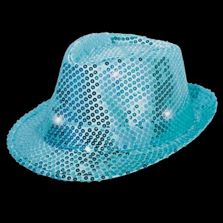 Gorro Luces Led con Lentejuelas
