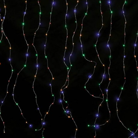 Cortina Hilo 2 X 1,5 M 200 Led Rgb