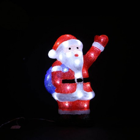 Papá Noel 40 Led 27 X 17 X 38 Cms