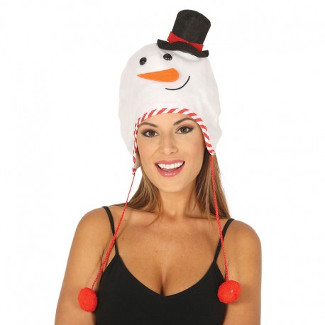 Gorro Snow Con Bolas 30 Cms