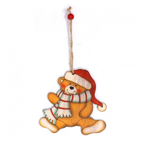 Colgante Madera 10 Cms