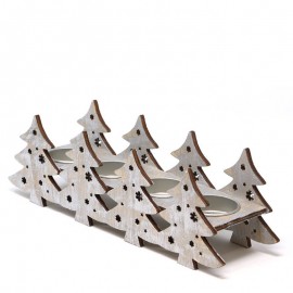 Portavelas Madera 27 X 8 Cms