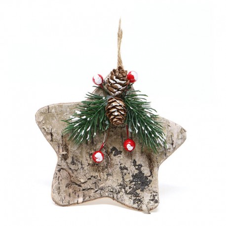 Estrella Madera 20 Cms