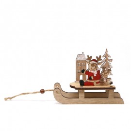 Trineo Madera 14 Cms