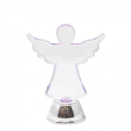 Ángel Transparente Led 12 Cms