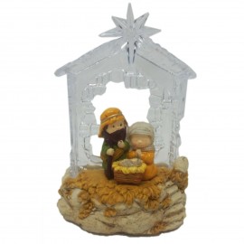 Nacimiento Con Luz 12X16 Cms Nacimiento Con Luz 12X16 Cms