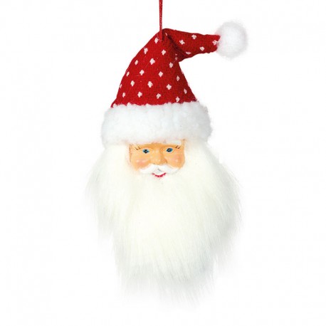 Cabeza Noel Rojo 16 Cms
