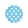8 Platos con Lunares 17,7 cm