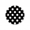 8 Platos con Lunares 17,7 cm