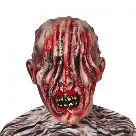 Máscara Zombie Sin Ojos Látex