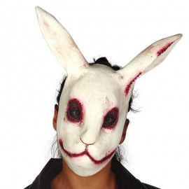 Máscara Conejo Terror Látex