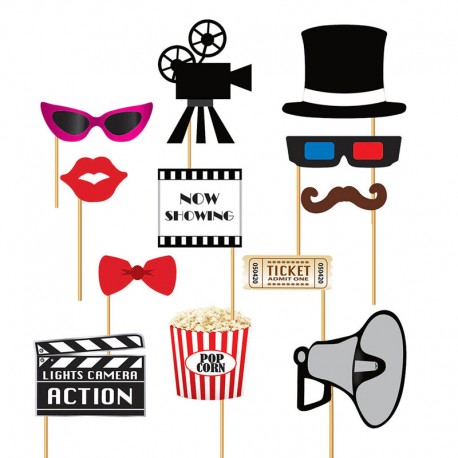 Set Photocall Cine 12 Pcs