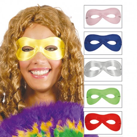 Antifaz Pierrot Seda Multicolor