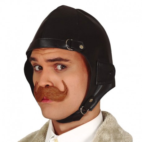 Casquete Piloto Símil Piel
