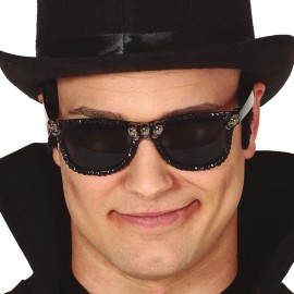 Gafas Negras Calaveras Hombre Gafas Negras Calaveras Hombre