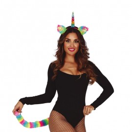 Conjunto Unicornio Multicolor Conjunto Unicornio Multicolor