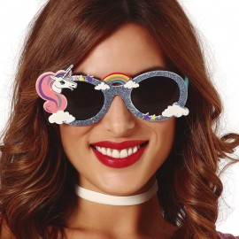 Gafas Unicornio Con Glitter Gafas Unicornio Con Glitter