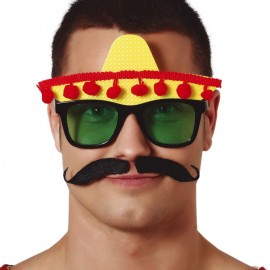 Gafas Mexicano Con Sombrero