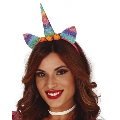 Diadema Unicornio Multicolor