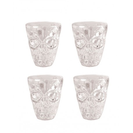 4 Chupitos Transperentes 55 Cms