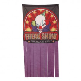 Cortina Show Payaso 158 X 78 Cms