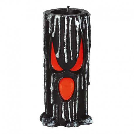 Velon Negro Con Cara 15 X 6 Cms