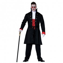Disfraz de Vampiro para Adulto con Gafas Disfraz de Vampiro para Adulto con Gafas
