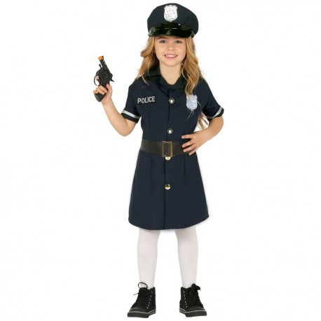 Disfraz Policía Niña Infantil