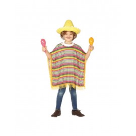 Disfraz Poncho Mexicano Infantil