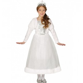 Disfraz Princesa Blanco Infantil Disfraz Princesa Blanco Infantil