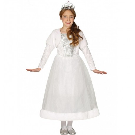 Disfraz Princesa Blanco Infantil