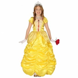 Disfraz Princesa Amarilla Infantil Disfraz Princesa Amarilla Infantil