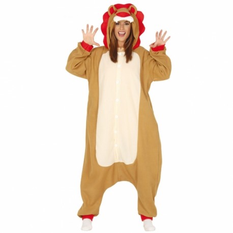 Disfraz Pijama León Adulta