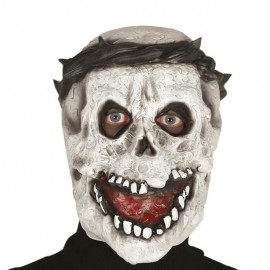 Máscara Calavera de Látex con Espinas Máscara Calavera de Látex con Espinas