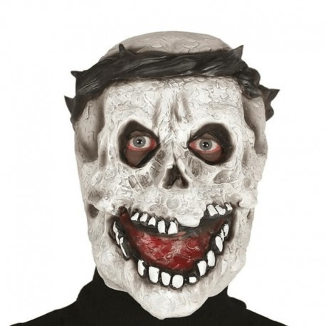 Máscara Calavera de Látex con Espinas