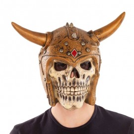Máscara de Full Vikingo Calavera de Látex