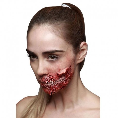 Cicatriz Látex Boca Zombie