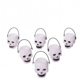 6 Mini Cabezas Calavera 6 Mini Cabezas Calavera