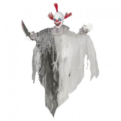 Payaso Aterrador con Luz, Sonido y Movimiento