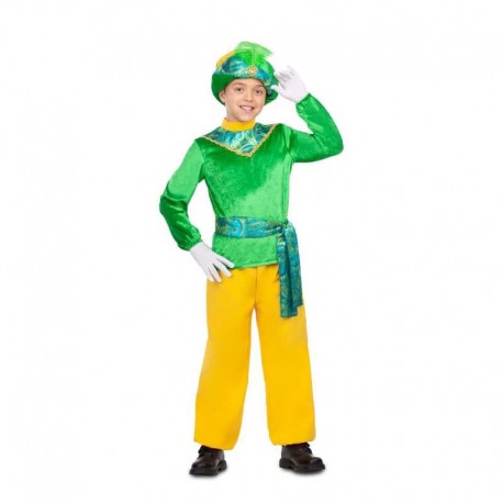 Disfraz de Paje Verde
