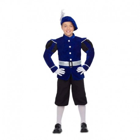 Disfraz de Paje Azul