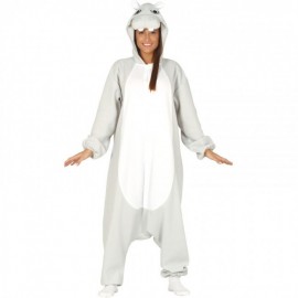 Disfraz Pijama Hipopótamo Adulto Disfraz Pijama Hipopótamo Adulto