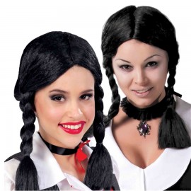 Peluca de Trenzas Cortas