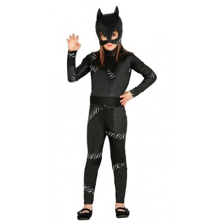 Disfraz de Cat Girl Negra para Niña