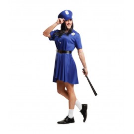 Disfraz de Policewoman para Hombre Disfraz de Policewoman para Hombre