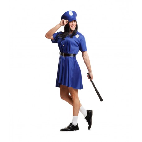 Disfraz de Policewoman para Hombre