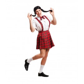 Disfraz de Colegiala para Hombre