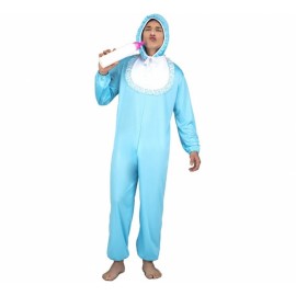 Disfraz de Bebé Adulto Azul Disfraz de Bebé Adulto Azul
